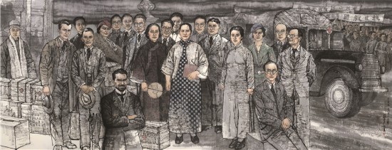 "庆祝香港回归祖国20周年全国中国画作品展"今天在北京开幕