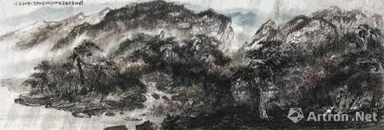 保利香港五周年春季拍卖会 崔如琢《秋煙漠漠雨濛濛》 成交价:HKD 141,600,000