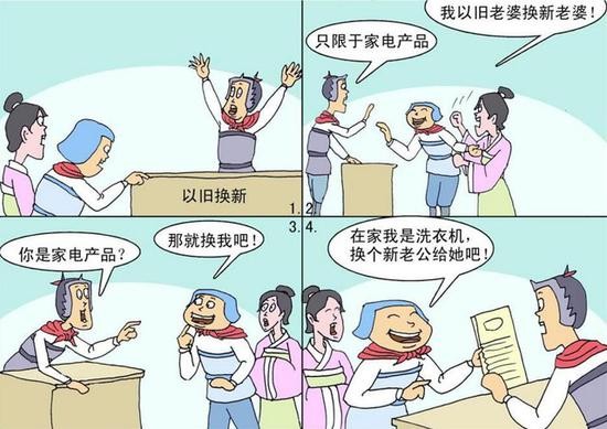 　　以舊換新已經成為一種習慣