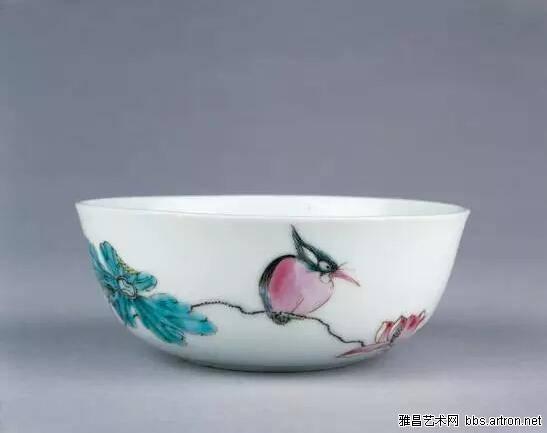 粉彩瓷碗 大英博物館館藏