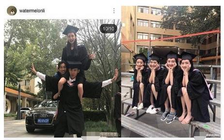 【 豆得儿晒毕业照】现年22岁的她日前从北京舞蹈学院毕业,网络