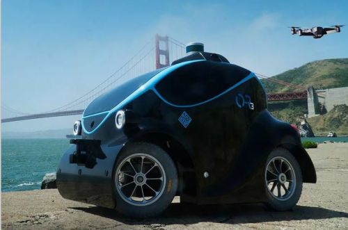 迪拜警局再出新设备:搭载无人机驾驶巡逻车--人