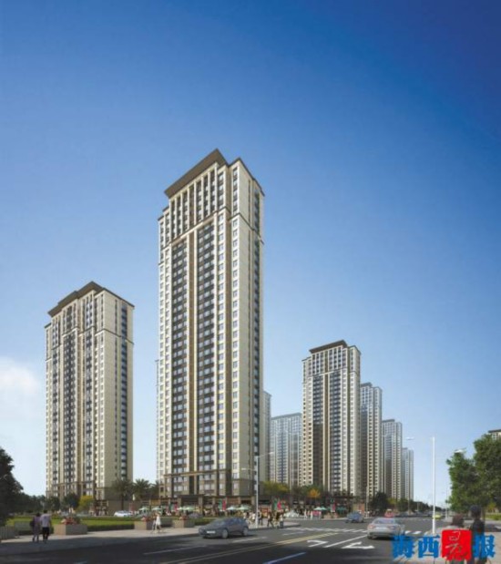 马銮湾地铁社区保障房一期效果图.