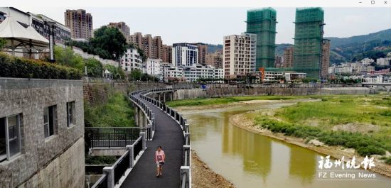 自行车连接栈道月底开放 闽清市民新增休闲去处