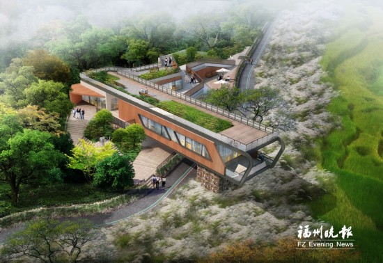 闽侯福州将建青口千家山生态公园规划建设六绘制总平面图的原则图片