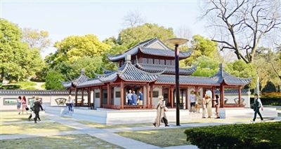 泰州泰山公园升级改造年底完工 将新增景观亭