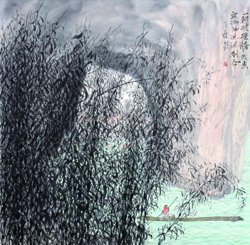 同见同行——蓝凡武秦旺才绘画作品展
