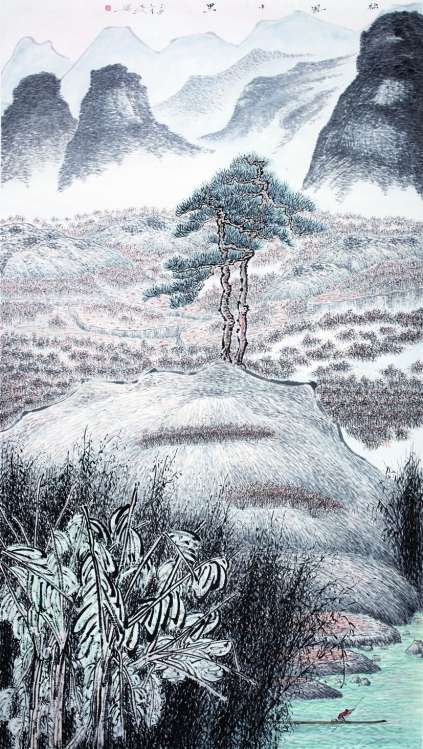 同见同行——蓝凡武秦旺才绘画作品展