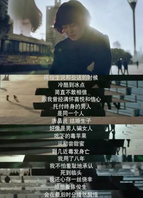 《我的前半生》大结局:40句扎心台词,毒舌如靳东!