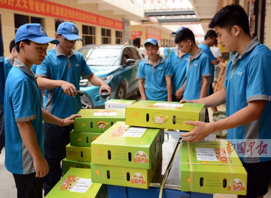 广西鲜果快递发货量惊人 54天发千万件 芒果快