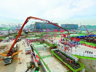 副中心行政办公区首段综合管廊封仓 施工遇唐