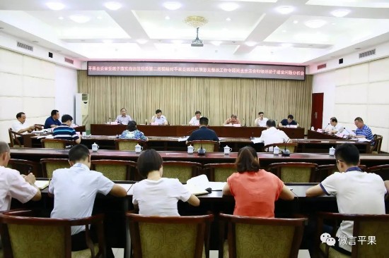 平果县委常委班子召开落实巡视反馈意见整改工
