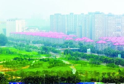 北京首个楔形绿地城市公园明春开放 打通城市北部送风廊道