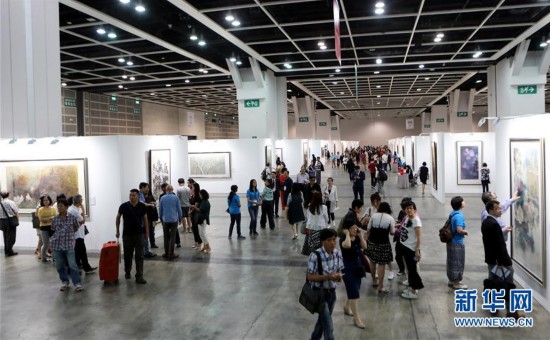 (文化)(1)“全球水墨画大展”在香港举行