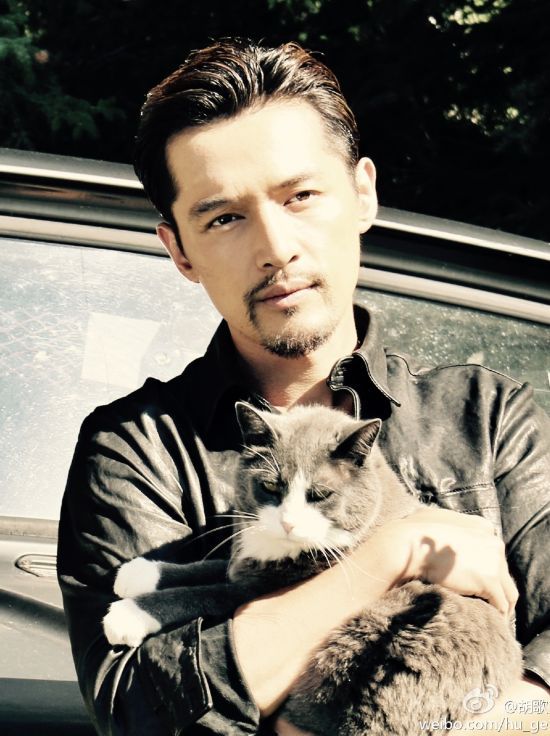 胡歌张震陈晓陈柏霖 男星留胡子更帅更性感了