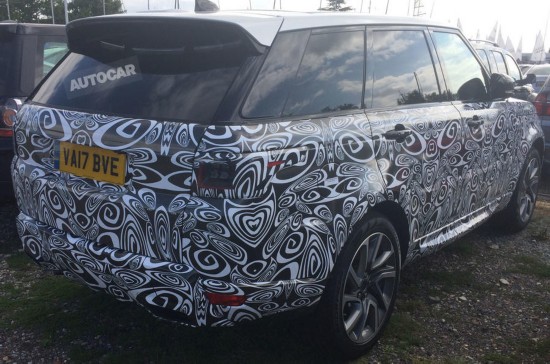 路虎揽胜插电式混动版谍照曝光 2018年上市
