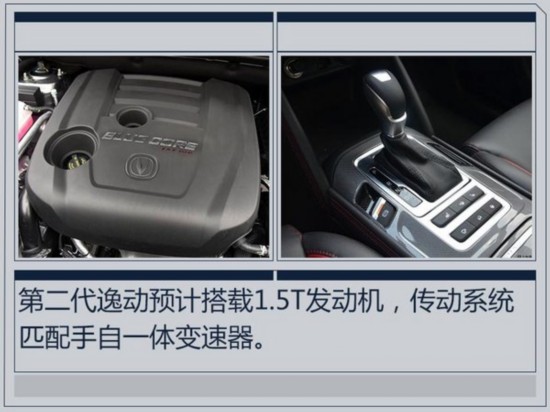 第二代逸动官方图片曝光  大嘴前脸/更加运动-图2
