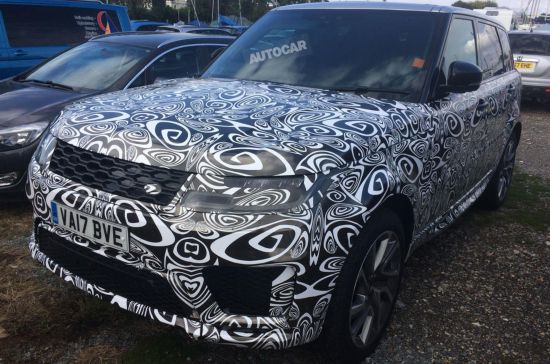 路虎揽胜插电式混动版谍照曝光 2018年上市