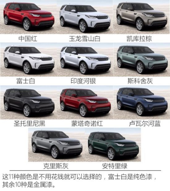 路虎(进口) 发现 2017款 3.0 V6 HSE LUXURY