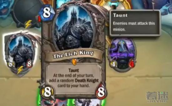 炉石传说传说新卡巫妖王详细介绍 召唤死骑卡各各超模--江西频道--人民网