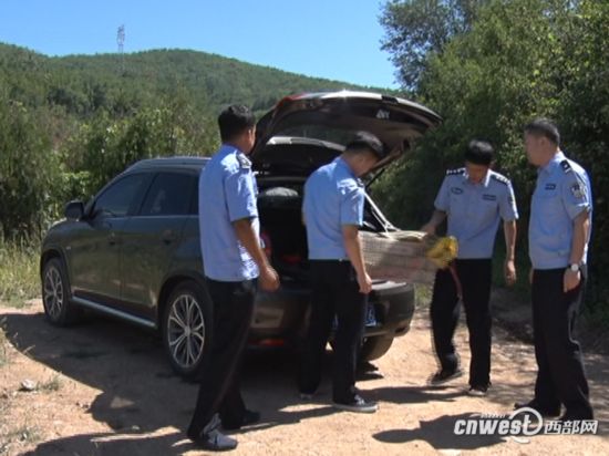 商洛交警查酒驾男子神色慌张 车上搜出野生动