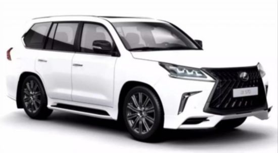׿˹LX570ͼй¶ ȫǰ
