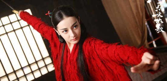 迪丽热巴的红衣古装照很惊艳 你最喜欢哪一种造型--安徽频道--人民网