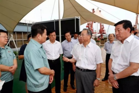 山东省委书记刘家义到日照调研