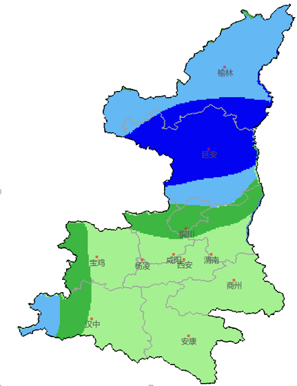 陕西再发暴雨蓝色预警 榆林延安雨量大