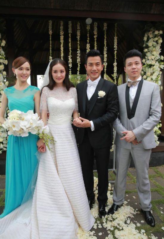 唐嫣倪妮刘亦菲郑爽陈乔恩 娱乐圈公认的最美伴娘是?
