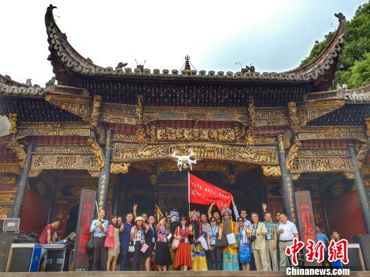 世界华媒走进中国古戏台之乡江西乐平感受赣剧之美(图)