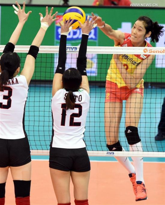 (SP)JAPAN-NAGOYA-VOLLEYBALL-FIVB-WOMEN'S GRAND CHAMPIONS CUP-CHINA