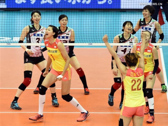 (SP)JAPAN-NAGOYA-VOLLEYBALL-FIVB-WOMEN'S GRAND CHAMPIONS CUP-CHINA