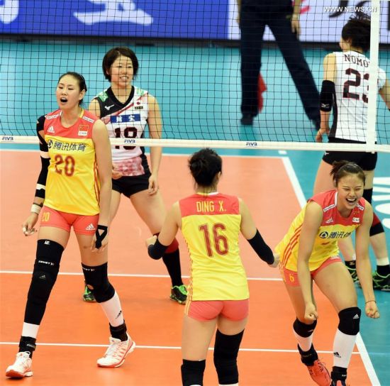 (SP)JAPAN-NAGOYA-VOLLEYBALL-FIVB-WOMEN'S GRAND CHAMPIONS CUP-CHINA