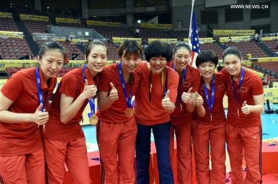 (SP)JAPAN-NAGOYA-VOLLEYBALL-FIVB-WOMEN'S GRAND CHAMPIONS CUP-CHINA