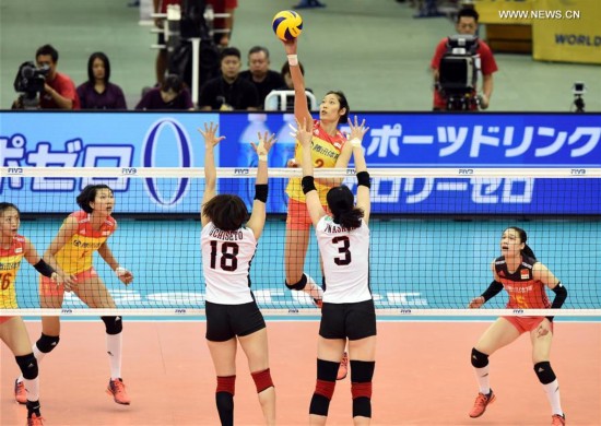 (SP)JAPAN-NAGOYA-VOLLEYBALL-FIVB-WOMEN'S GRAND CHAMPIONS CUP-CHINA