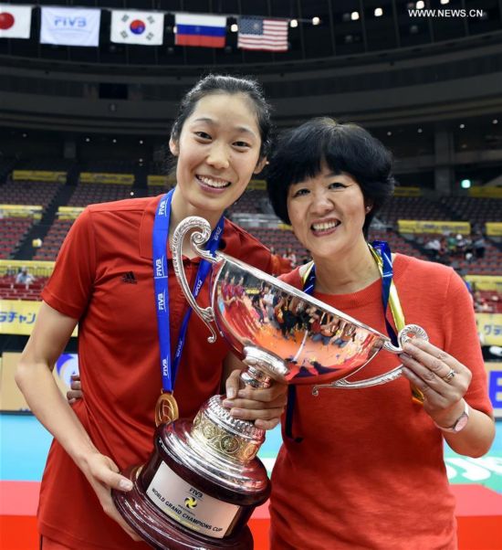 (SP)JAPAN-NAGOYA-VOLLEYBALL-FIVB-WOMEN'S GRAND CHAMPIONS CUP-CHINA