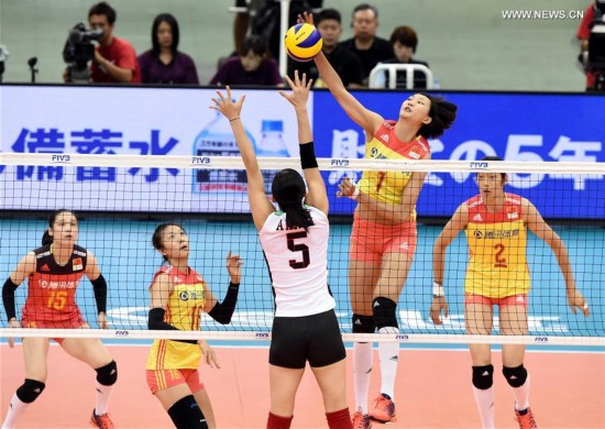 (SP)JAPAN-NAGOYA-VOLLEYBALL-FIVB-WOMEN'S GRAND CHAMPIONS CUP-CHINA