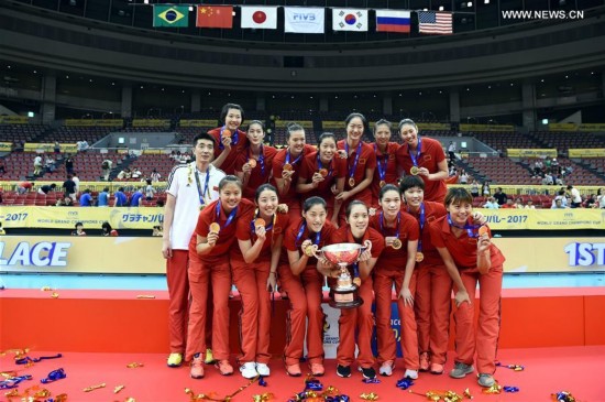 (SP)JAPAN-NAGOYA-VOLLEYBALL-FIVB-WOMEN'S GRAND CHAMPIONS CUP-CHINA