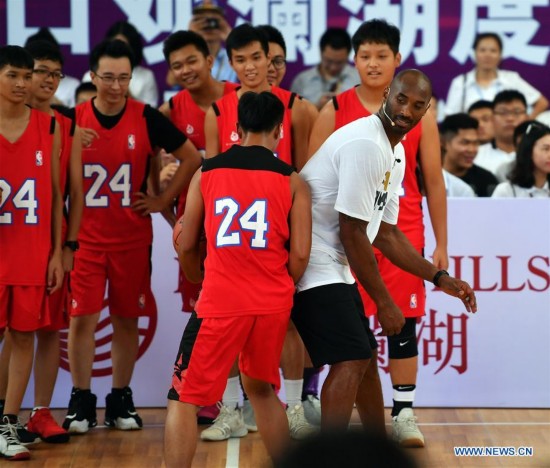 (SP)CHINA-HAINAN-HAIKOU-NBA-KOBE BRYANT(CN)