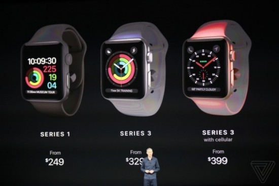 ֧4Gͨ Apple Watch 3ۼ399Ԫ 