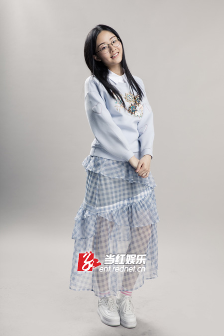 17岁长沙妹子郭沁:私下是个内向的乖乖女
