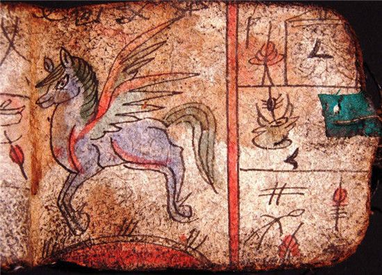 【喜迎十九大 文脉颂中华】纳西族东巴画：亦字亦画 古老神秘