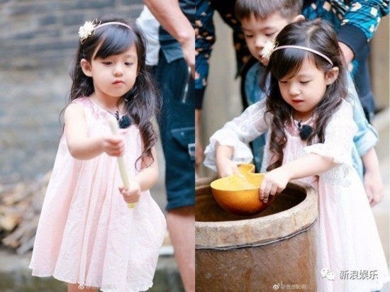 刘畊宏基因太强大!小泡芙三兄妹凤眼、兔牙神