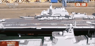 近距离看国产航母!甲板面积相当于3个足球场