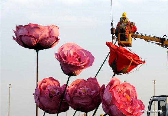 CHINA-BEIJING-NATIONAL DAY-DECORATION (CN)