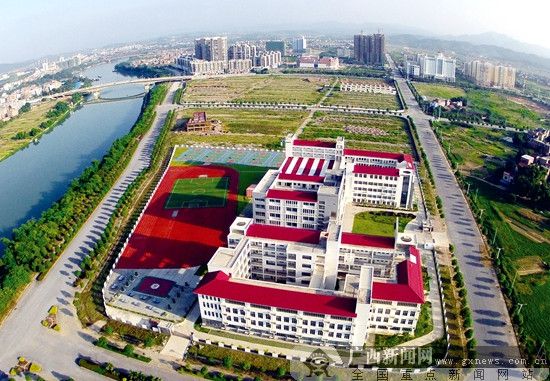 八一希望小学新校区. 百色市委宣传部供图