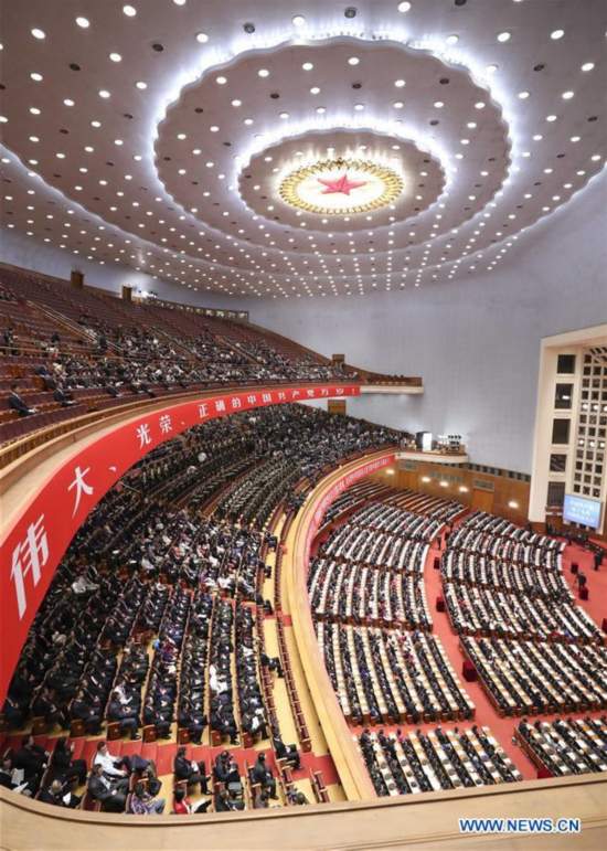 (CPC)CHINA-BEIJING-CPC NATIONAL CONGRESS-OPENING (CN)