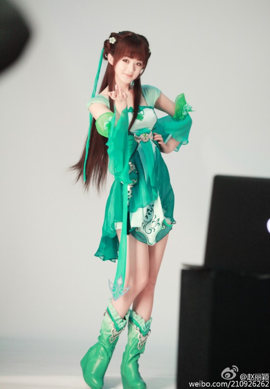 娜扎热巴赵丽颖郑爽 新一代古装 四大美女