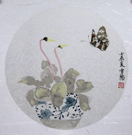 庄雪阳中国花鸟画作品欣赏